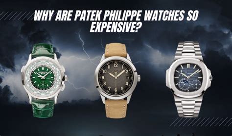 patek philippe porque tao caro|10 Reasons Why Patek Philippe Watches Are SO Expensive.